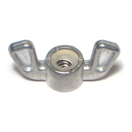 Midwest Fastener Wing Nut, #10-24, Steel, Zinc Plated, 20 PK 71782
